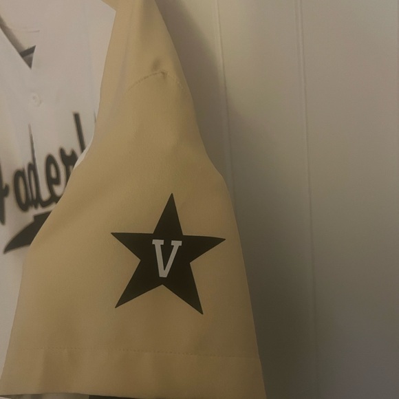 Nike Player Edition Vanderbilt Home Baseball Jersey - Picture 3 of 4